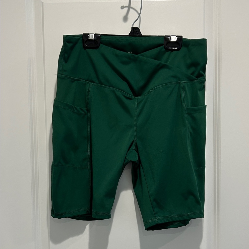 Sommer Ray Women's Green Bike Shorts